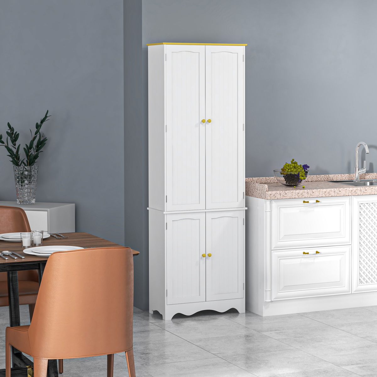 cortex-london-windsor-six-tier-white-four-door-kitchen-storage-cupboard