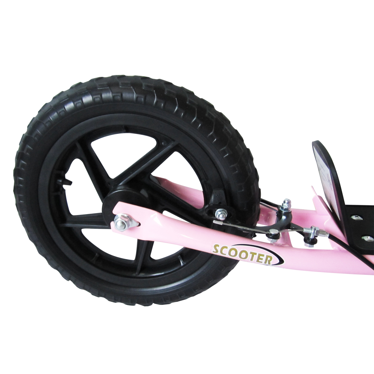 cortex-london-windsor-pink-kids-scooter-adjustable-handlebars-steel