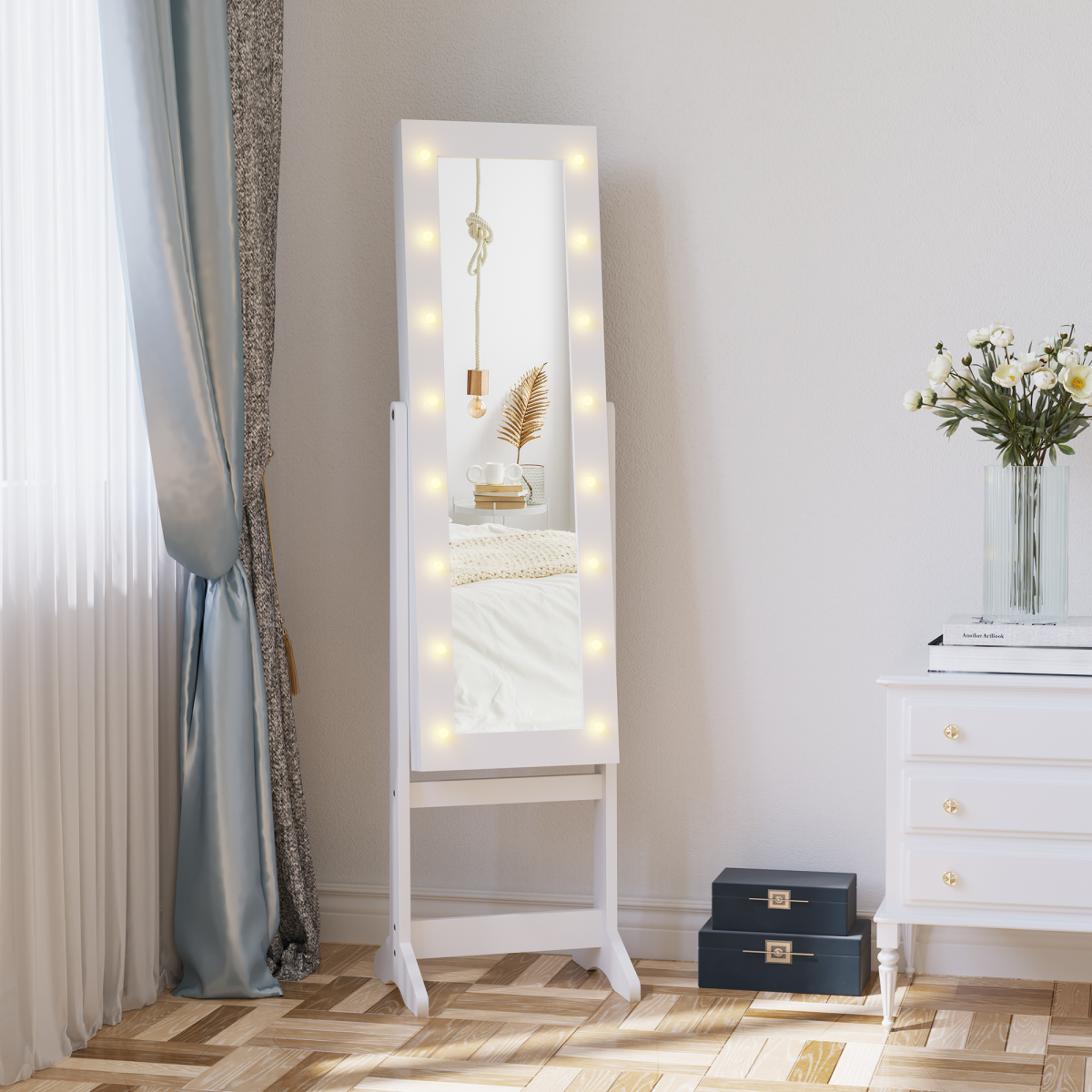 cortex-london-windsor-led-mirrored-jewellery-cabinet-white-36lx30wx136hcm