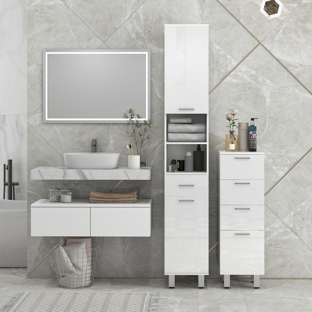 cortex-london-york-tall-narrow-bathroom-storage-cabinet-high-gloss-white