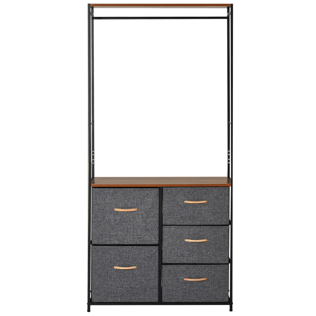 cortex-london-windsor-175x83cm-freestanding-steel-clothes-hanger-storage-unit