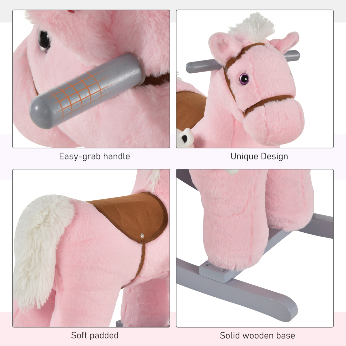 cortex-london-windsor-kids-plush-ride-on-rocking-horse-with-sounds