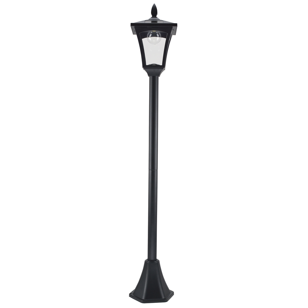 cortex-london-windsor-outsunny-solar-powered-led-lamp-post-black