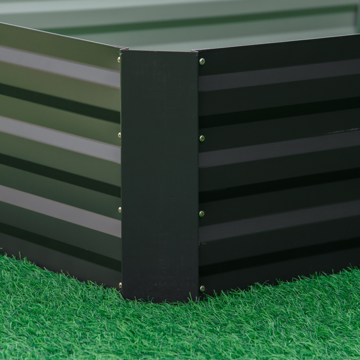 cortex-london-windsor-galvanised-steel-raised-garden-bed-grey