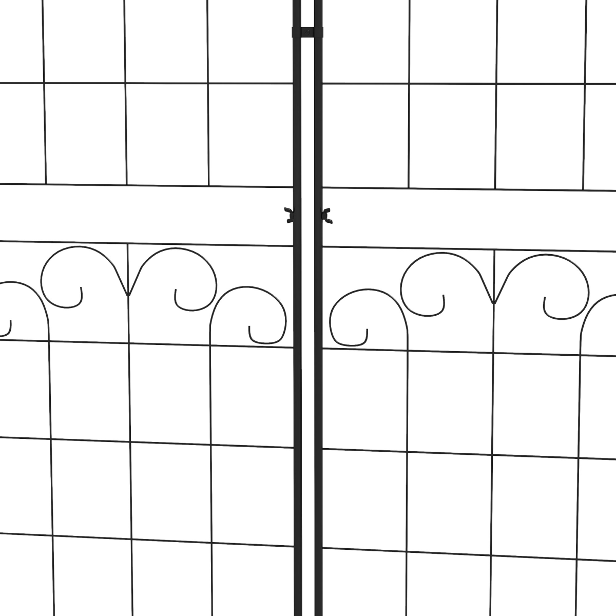 cortex-london-york-floral-metal-trellis-set-of-2-black-steel