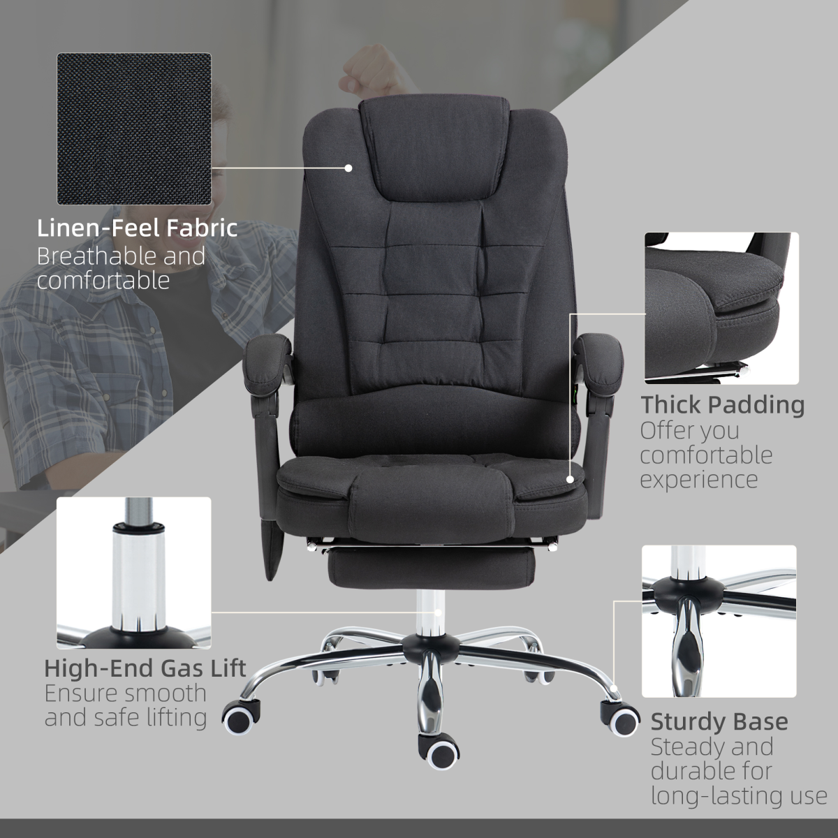 cortex-london-windsor-heated-massage-office-chair-black