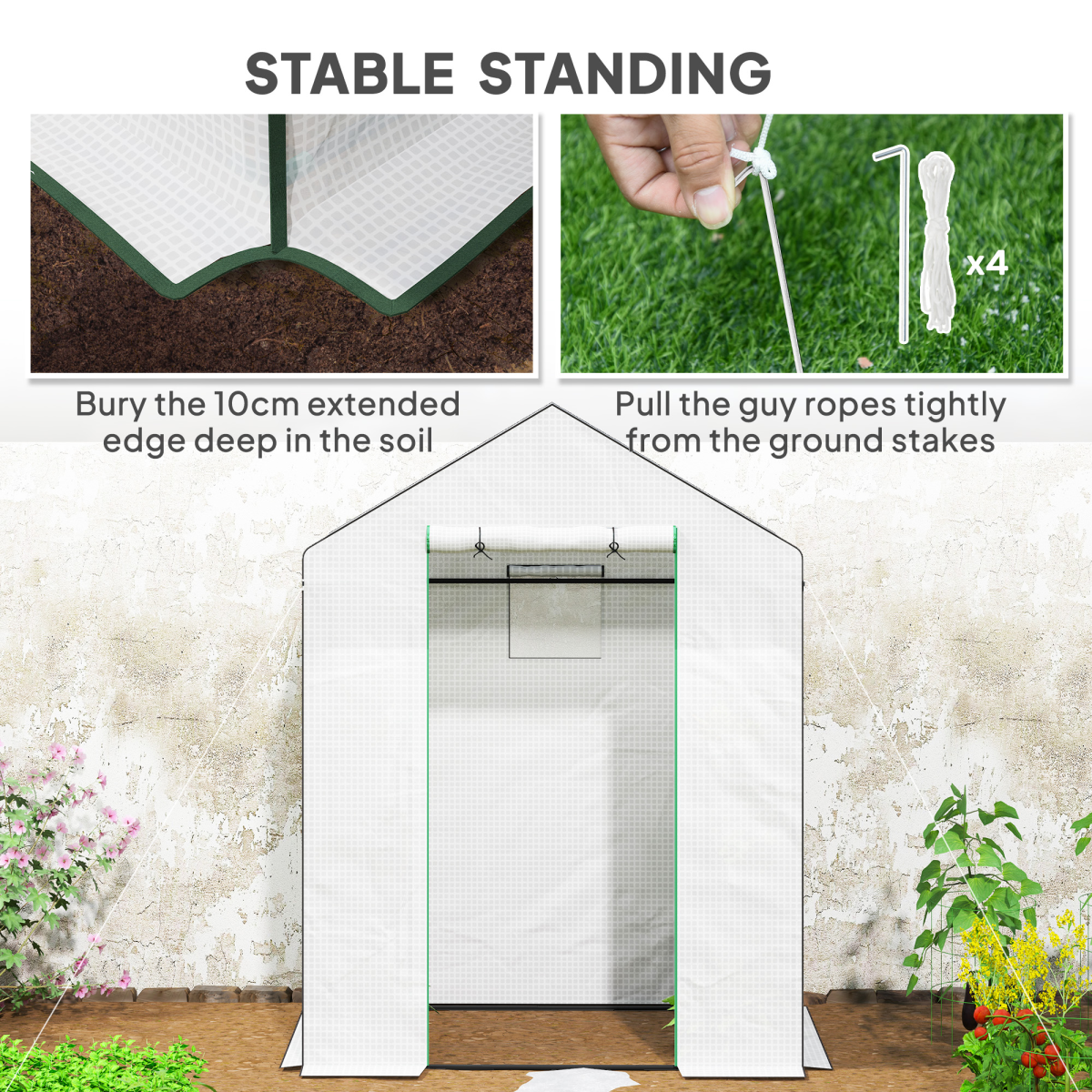 cortex-london-kew-garden-walk-in-greenhouse-with-four-shelves-white