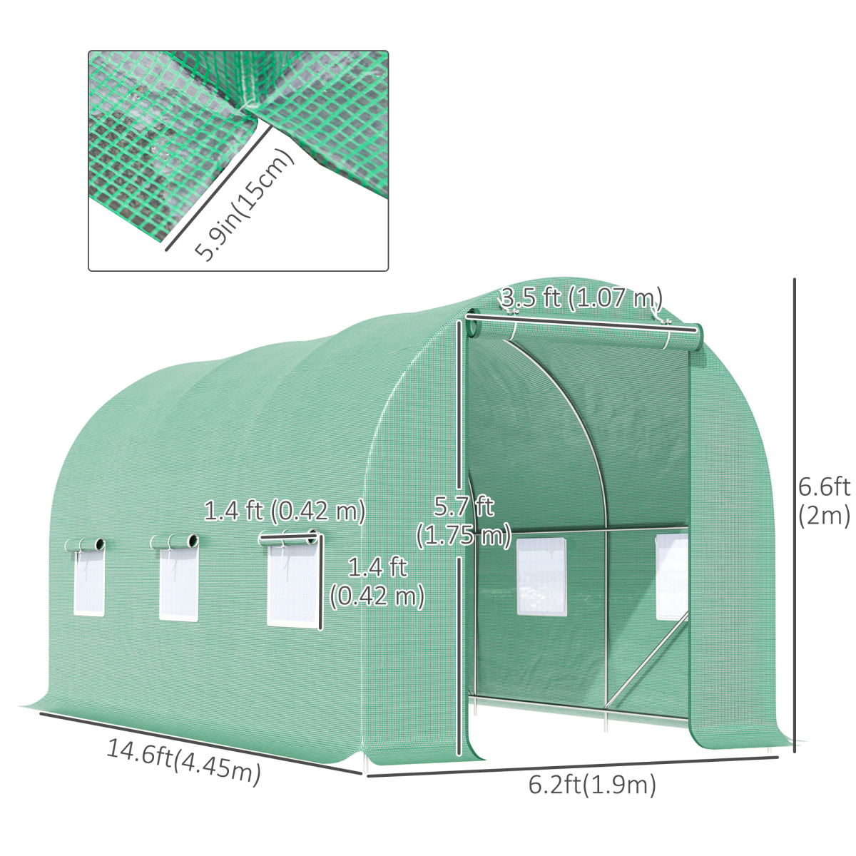 cortex-london-kew-walk-in-tunnel-greenhouse-deep-green-steel-tube-frame-pe-mesh-cloth-cover