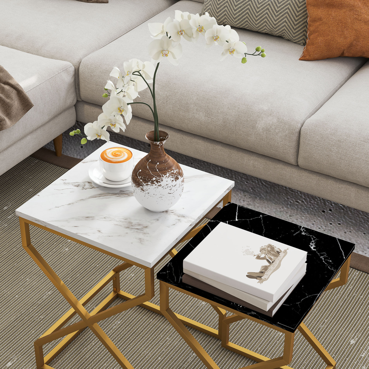 cortex-london-windsor-marble-effect-nesting-tables-black-white-gold-tone