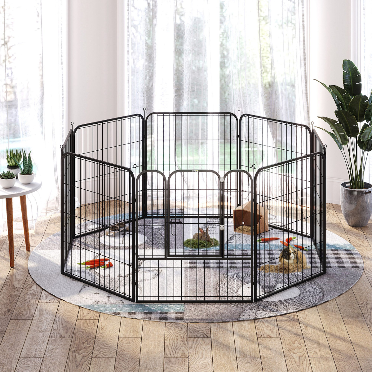 cortex-london-windsor-folding-metal-dog-playpen-eight-panels
