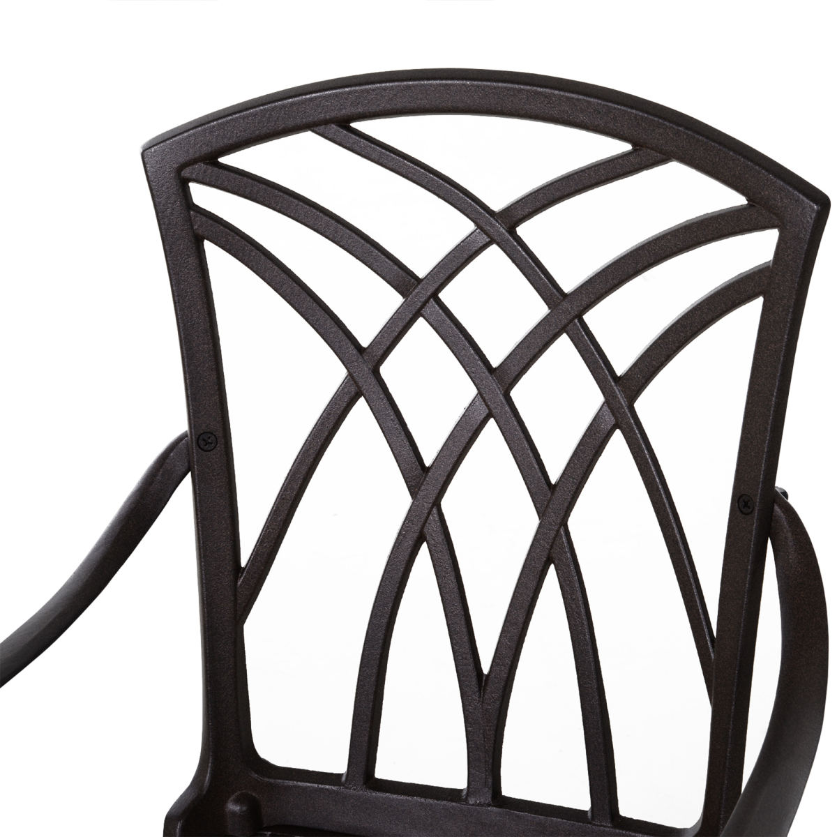cortex-london-windsor-cast-aluminium-four-seater-garden-dining-set-brown