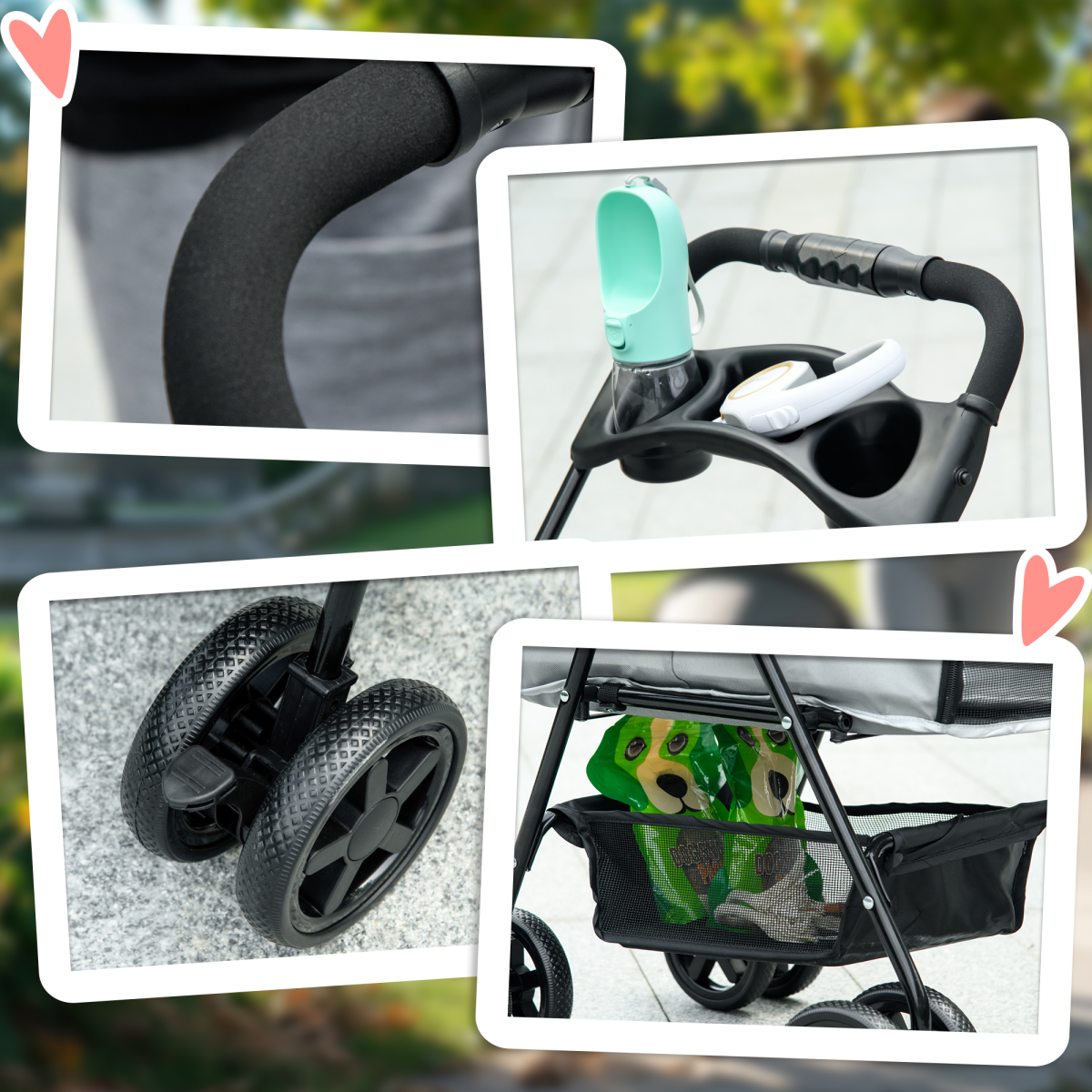 cortex-london-windsor-no-zip-foldable-pet-travel-stroller