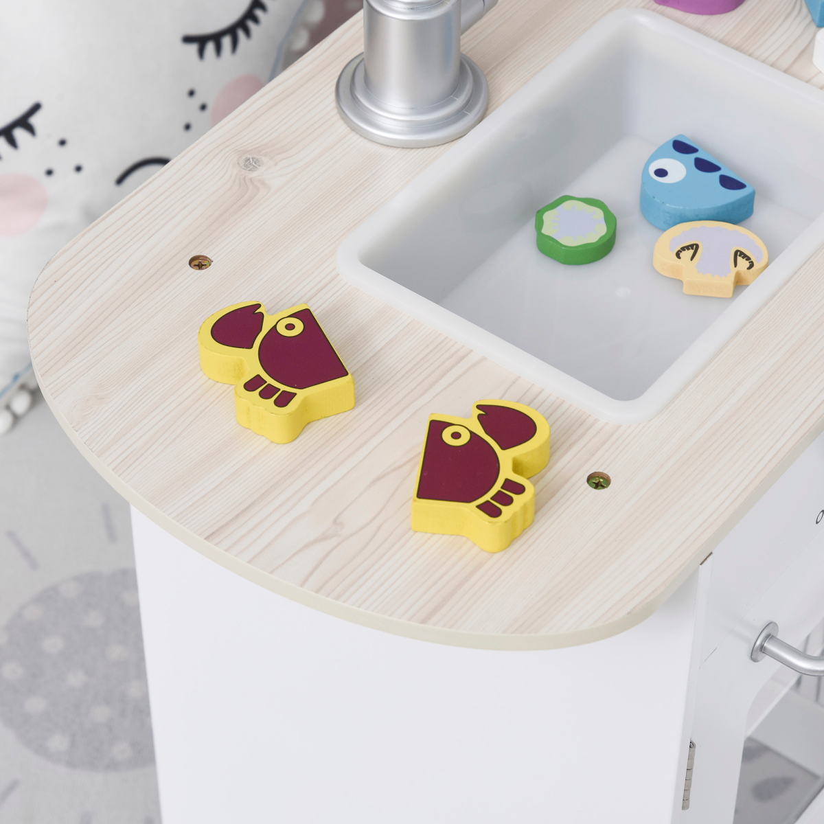 cortex-london-windsor-kids-play-kitchen-white-14-piece-water-dispenser