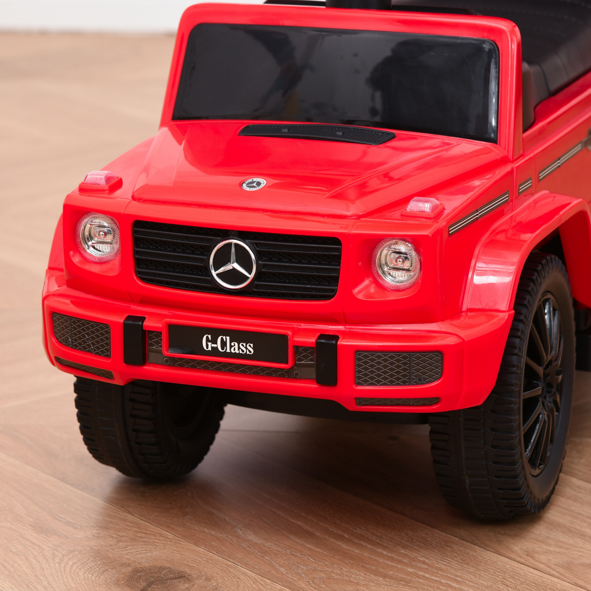 cortex-london-windsor-mercedes-benz-g350-ride-on-slider-stroller-red