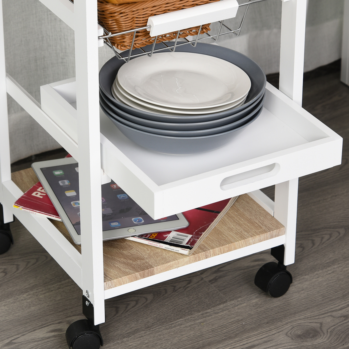 cortex-london-york-five-tier-mdf-wood-kitchen-storage-trolley-white
