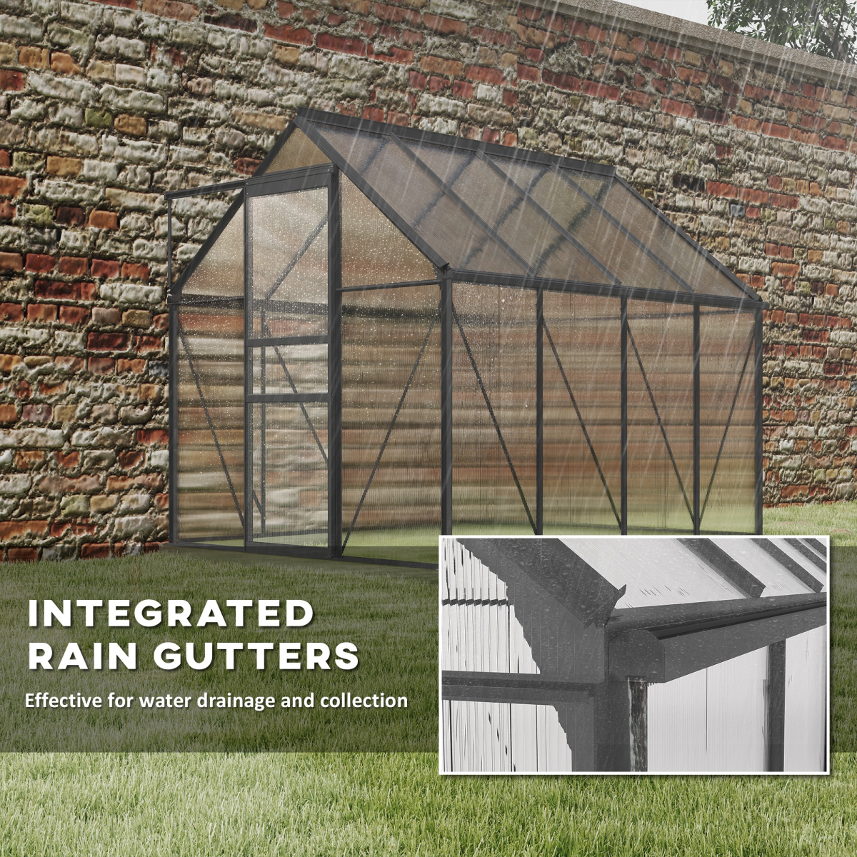 cortex-london-kensington-dark-grey-polycarbonate-walk-in-greenhouse