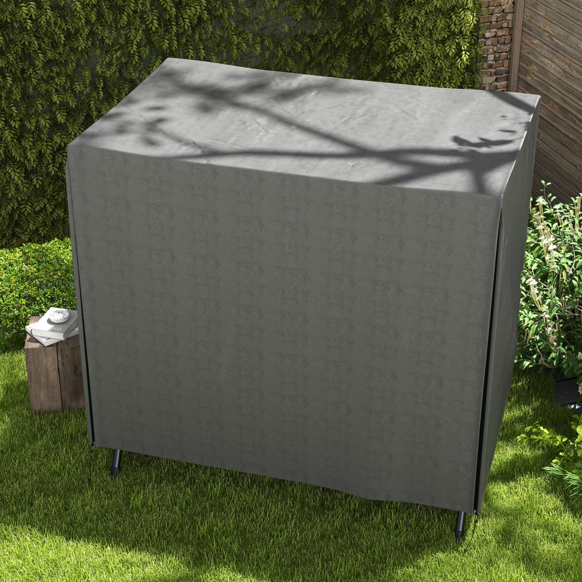 cortex-london-windsor-garden-swing-chair-cover-dark-grey-outsunny-oxford-fabric