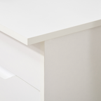 Computer ,Workstation White w/ Drawers Home Office