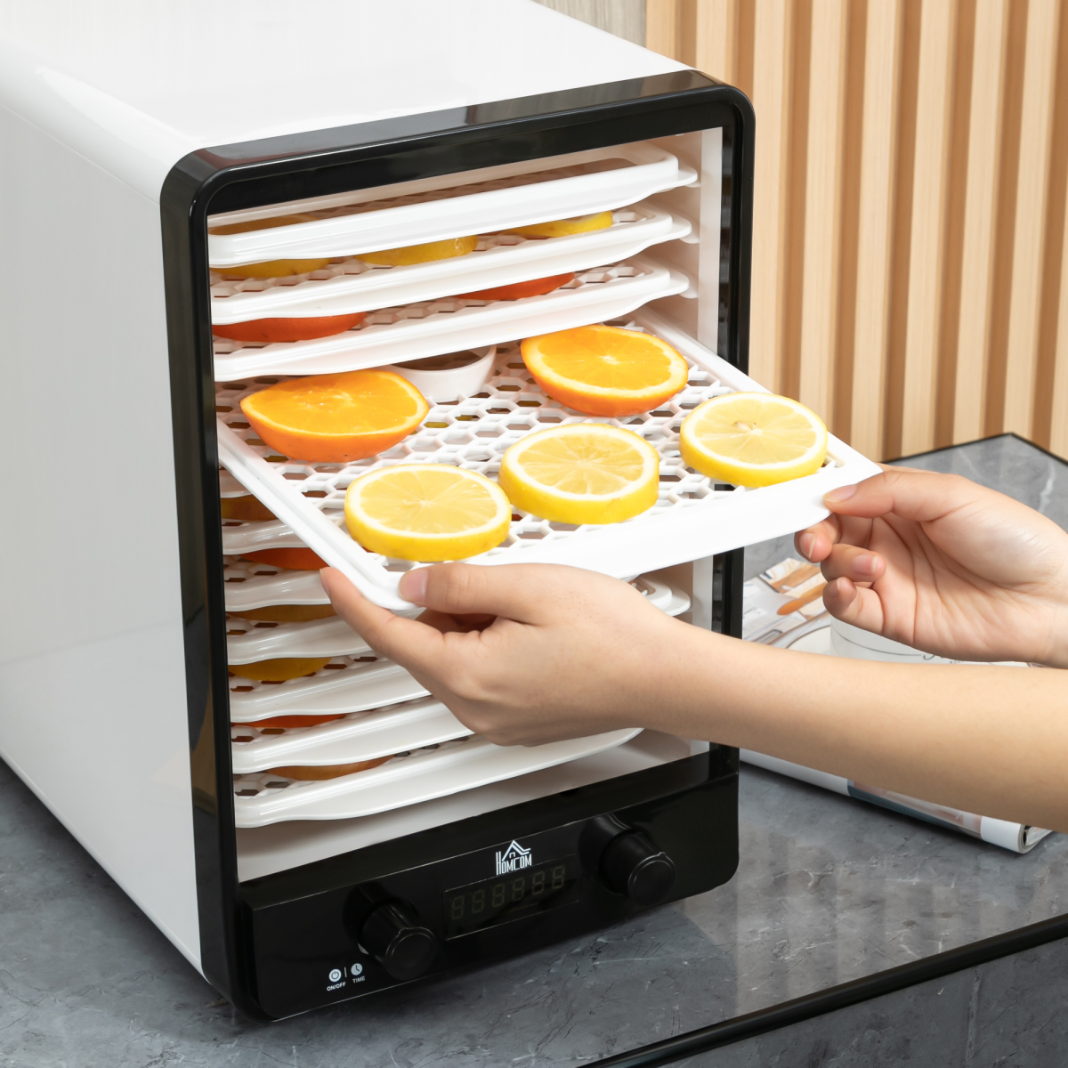 cortex-london-windsor-11-tier-food-dehydrator-550w-white