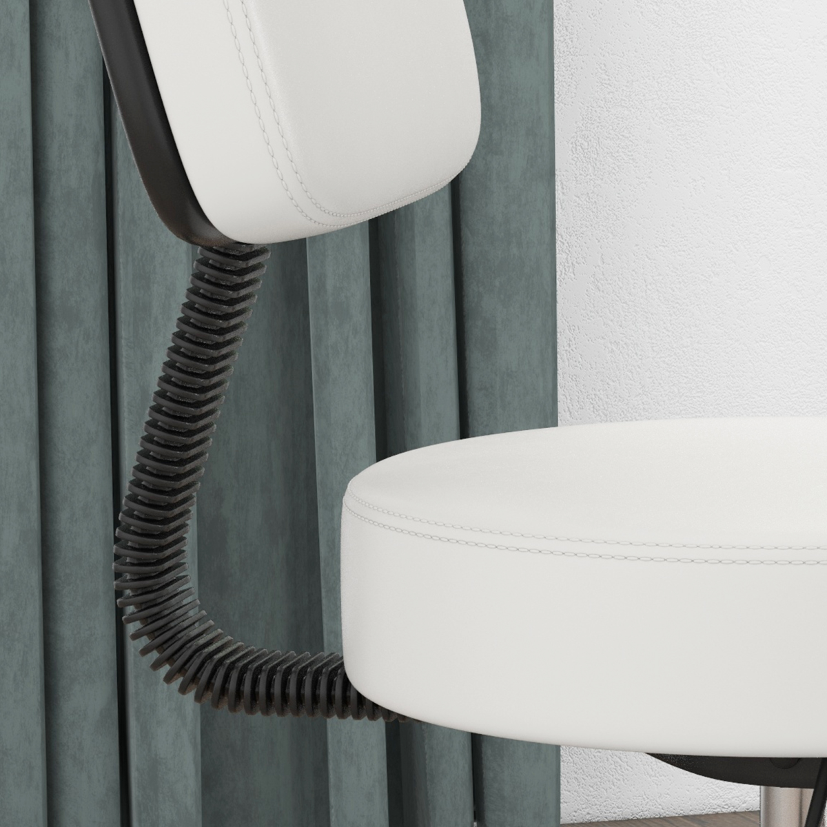 cortex-london-kensington-adjustable-swivel-salon-chair-white-padded-seat-high-back-five-wheels