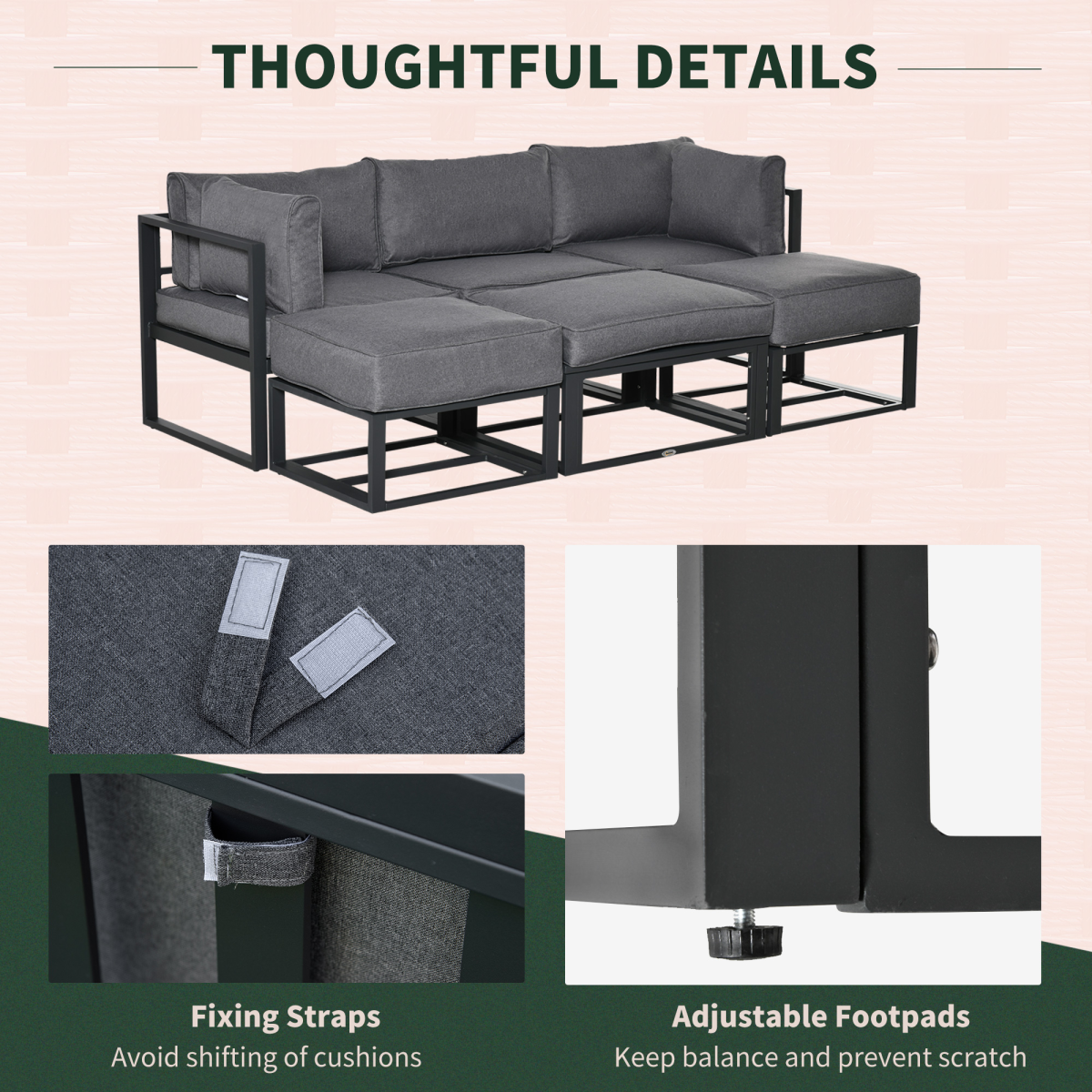 cortex-london-windsor-grey-6-piece-outdoor-daybed-sofa-set