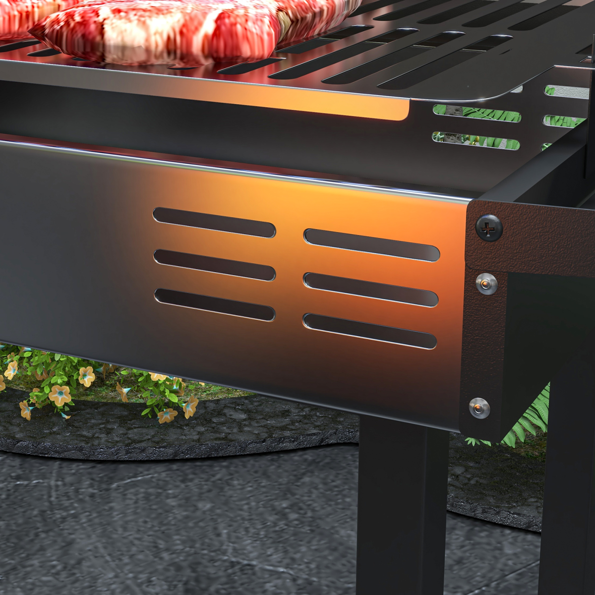 cortex-london-windsor-charcoal-spit-roasting-grill-stainless-steel-black-silver