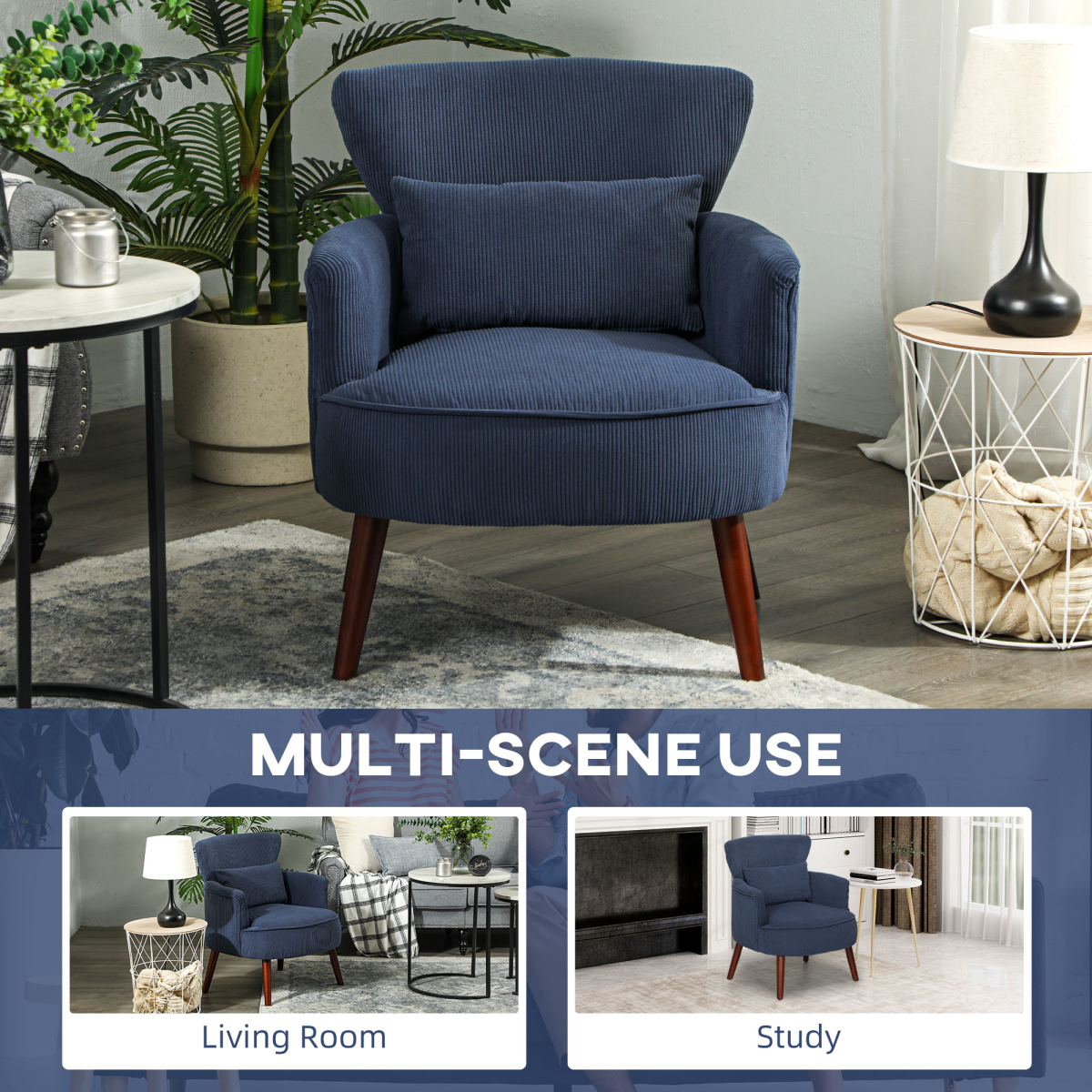 cortex-london-york-blue-corduroy-wingback-armchair-padded-seat-backrest