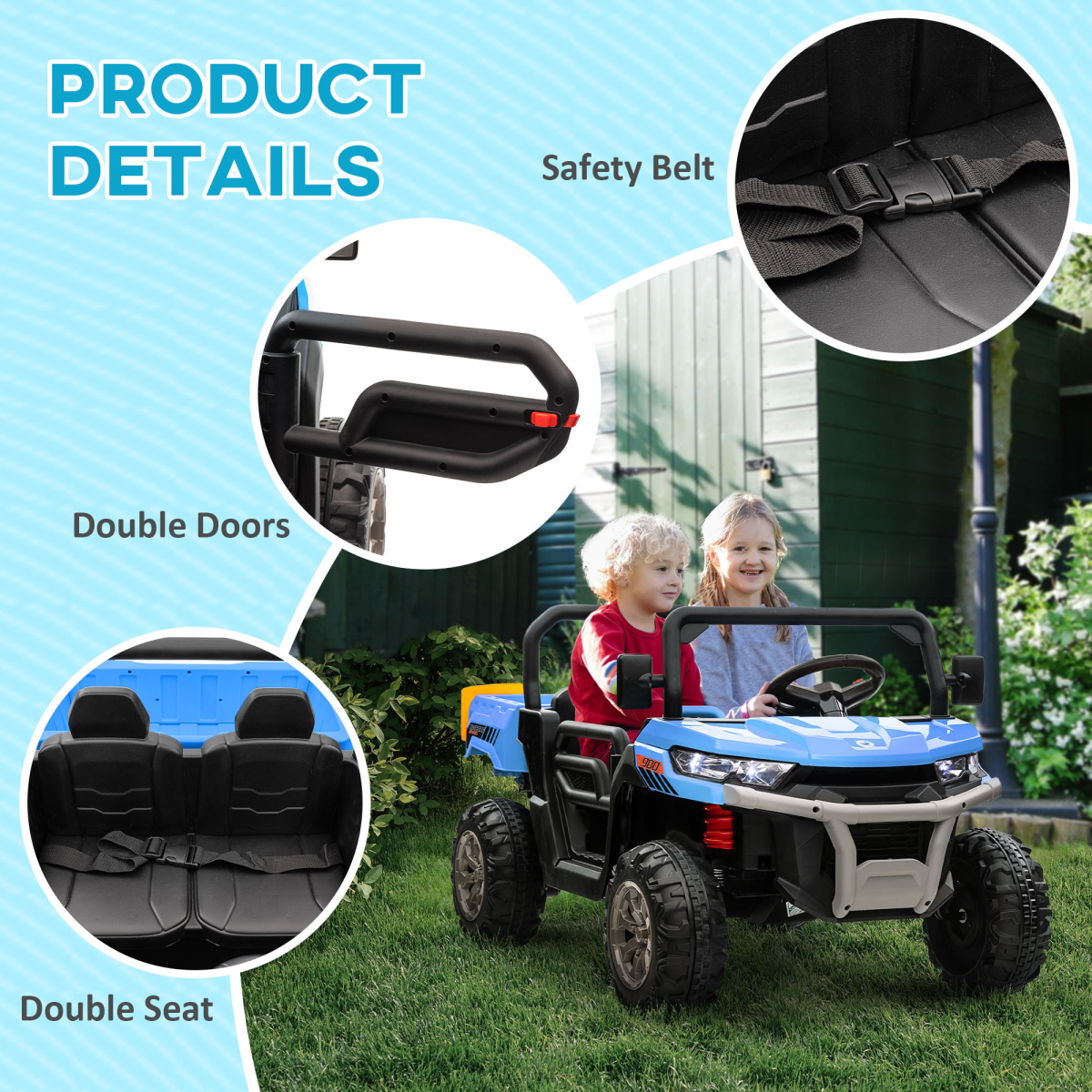 cortex-london-windsor-two-seater-kids-electric-ride-on-car-blue