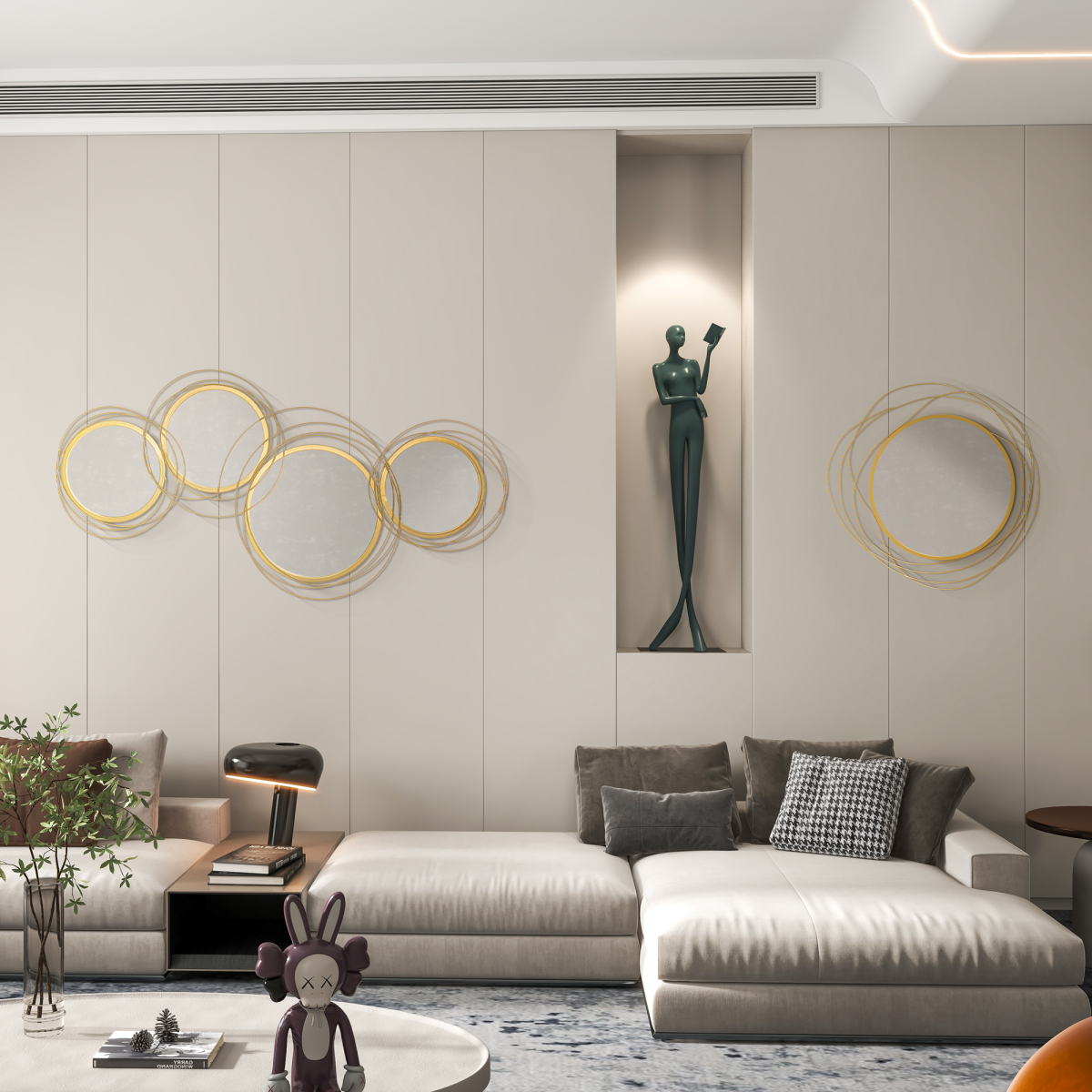 cortex-london-windsor-gold-metal-wall-mirror-sculpture