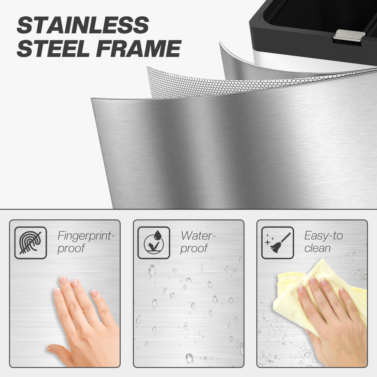 cortex-london-windsor-56l-three-compartment-stainless-steel-kitchen-bin