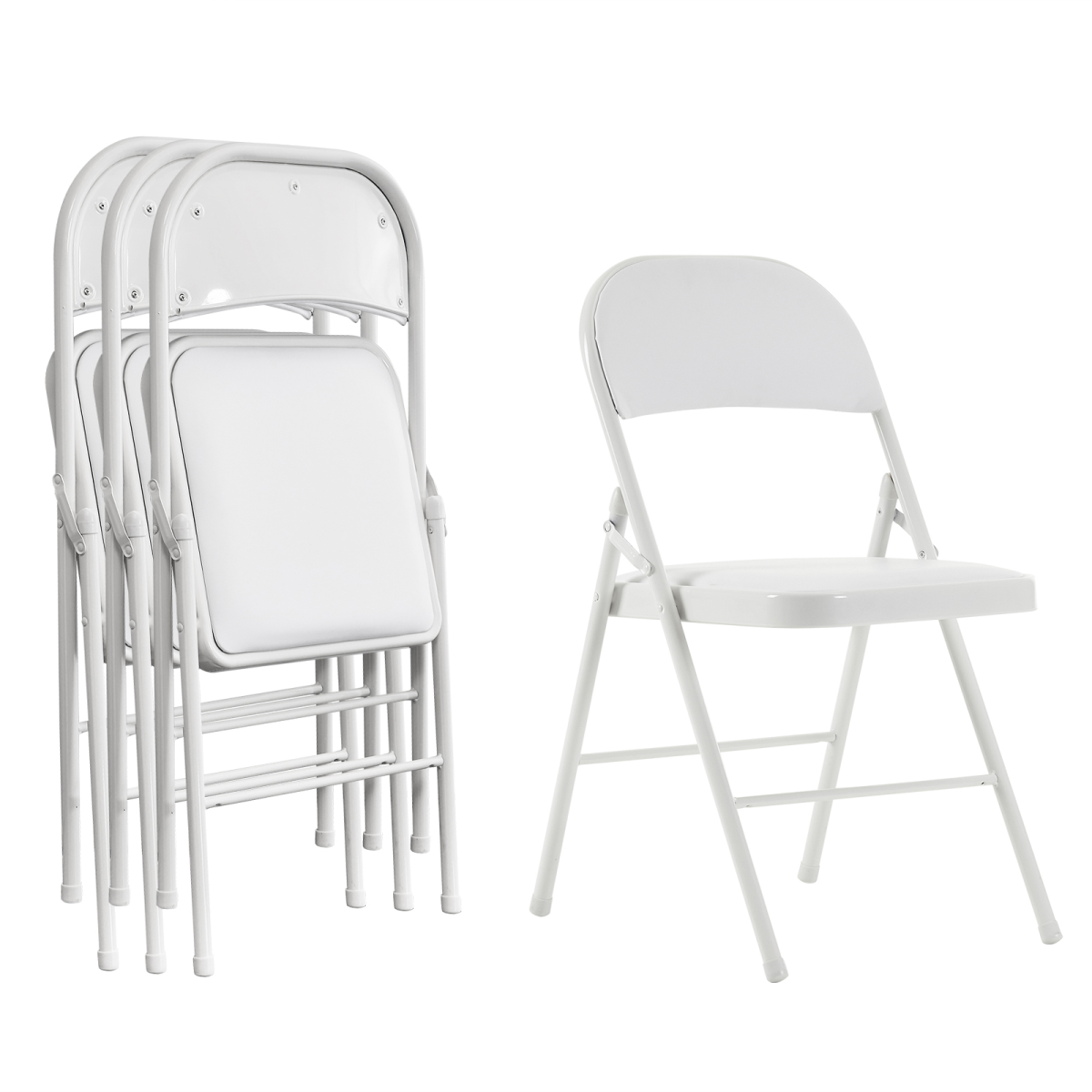cortex-london-windsor-white-foldable-steel-pvc-chairs-set-of-4