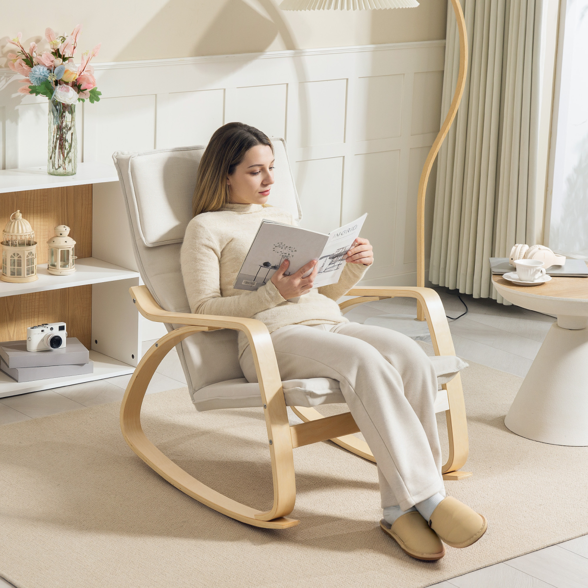 cortex-london-york-cream-white-linen-feel-rocking-chair-high-back-headrest