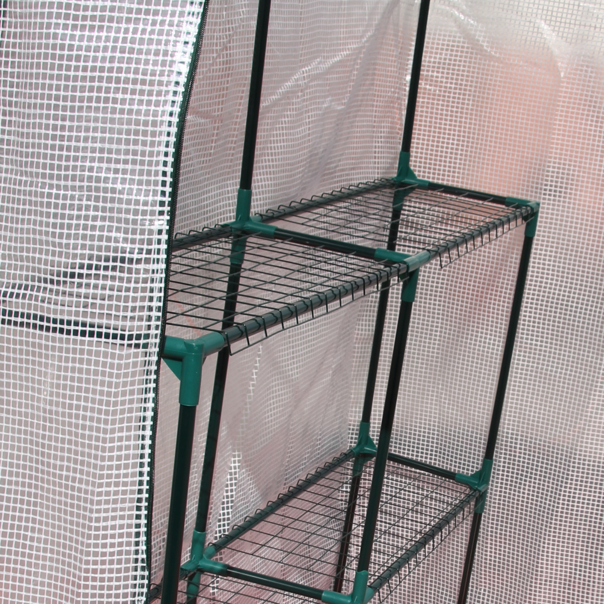 cortex-london-windsor-green-outdoor-greenhouse-143x143x195cm-pe-cover-metal-wire-shelves