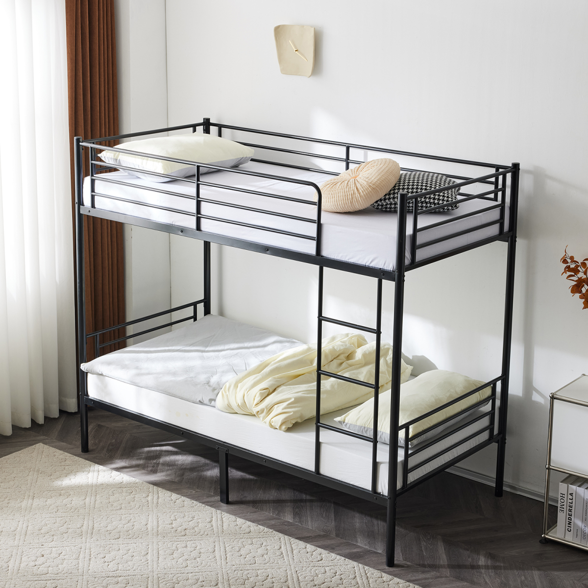 cortex-london-warwick-twin-over-twin-metal-bunk-bed-black