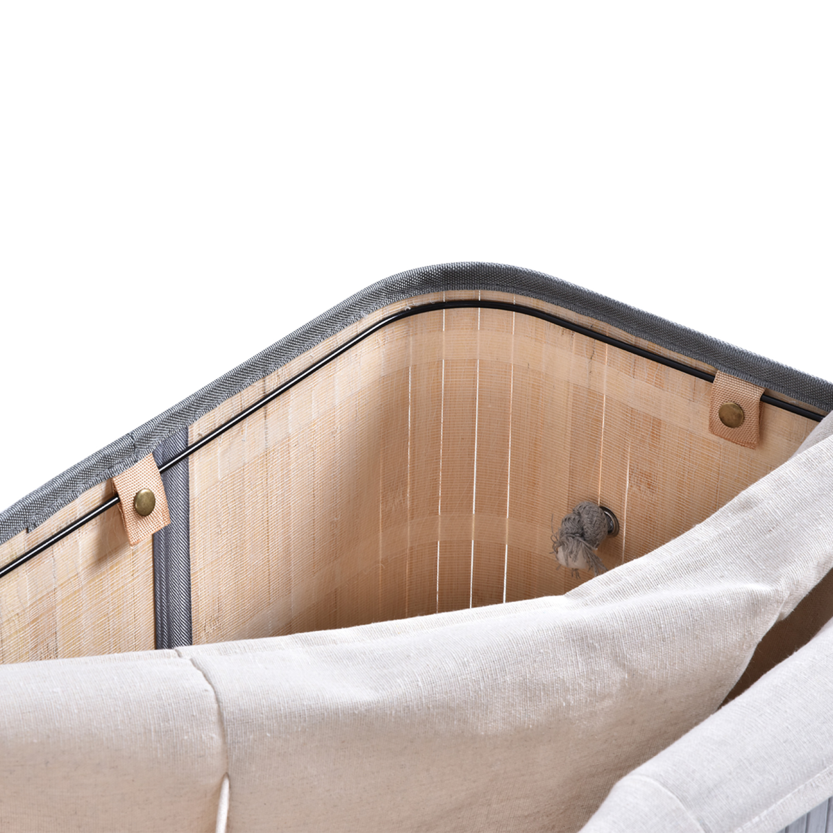 cortex-london-windsor-100l-flip-lid-bamboo-laundry-basket-grey