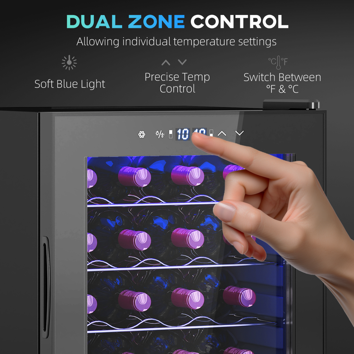 cortex-london-windsor-86l-dual-zone-wine-cooler-32-bottle-black