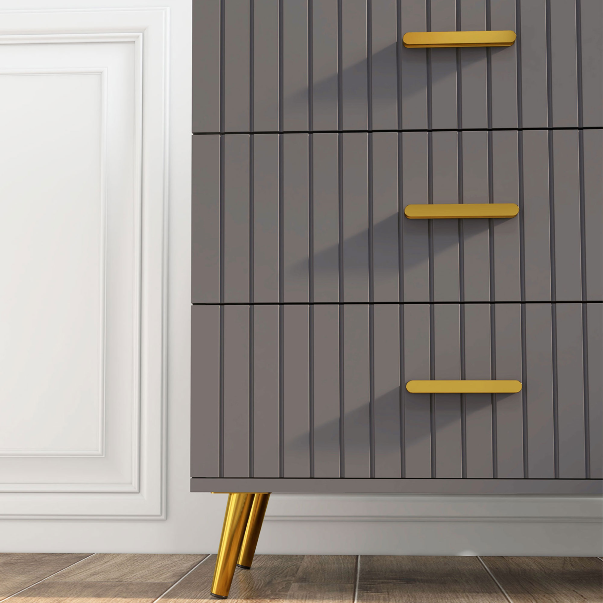 cortex-london-windsor-dark-grey-four-drawer-chest-aluminium-legs