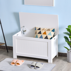 Large Storage Box Toy Chest  with Lid & Safety Hinges