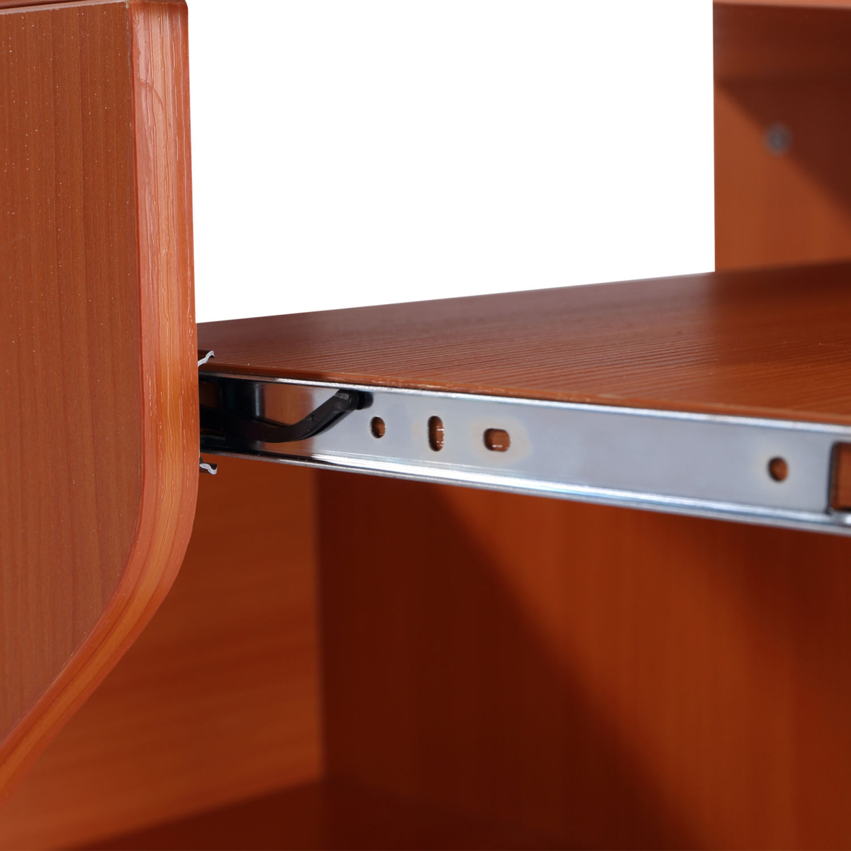 cortex-london-york-cherry-wood-computer-desk-with-wheels-and-storage-shelves