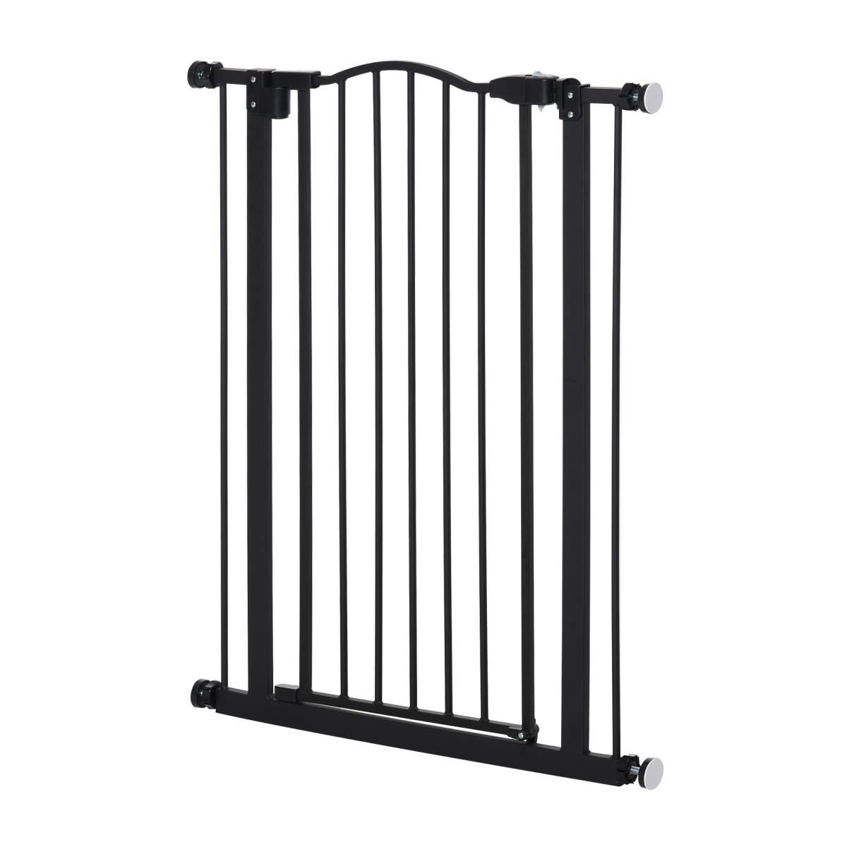cortex-london-york-adjustable-metal-pet-gate-black-auto-close-door