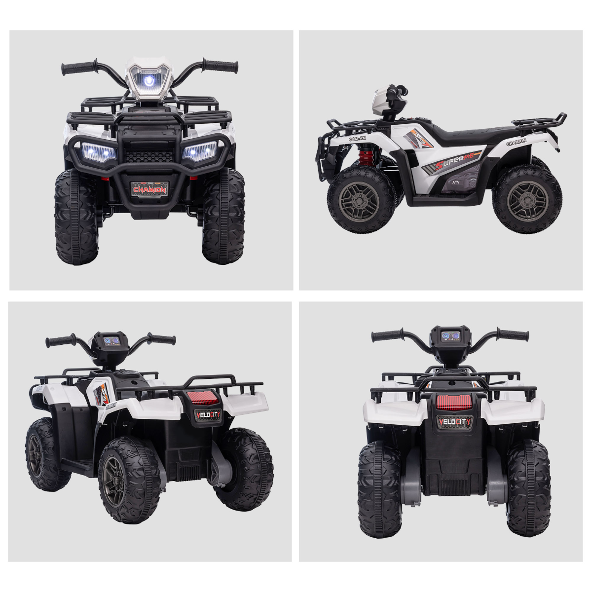 cortex-london-windsor-kids-12v-electric-quad-bike-led-headlights-music-white