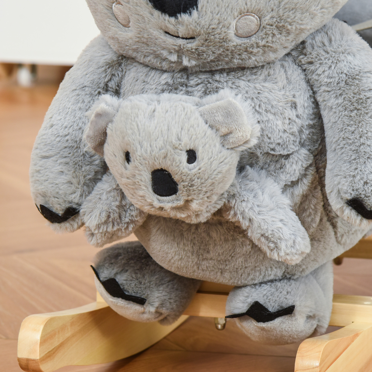 cortex-london-windsor-koala-plush-ride-on-rocking-horse-grey