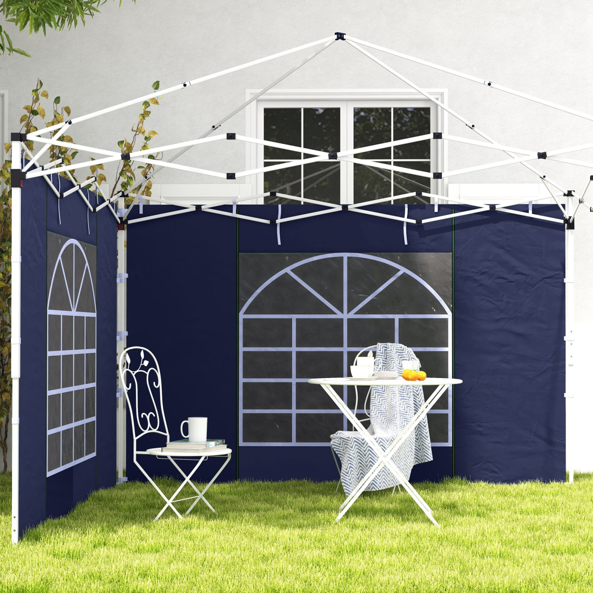 cortex-london-windsor-blue-pop-up-gazebo-side-panels-two-pack