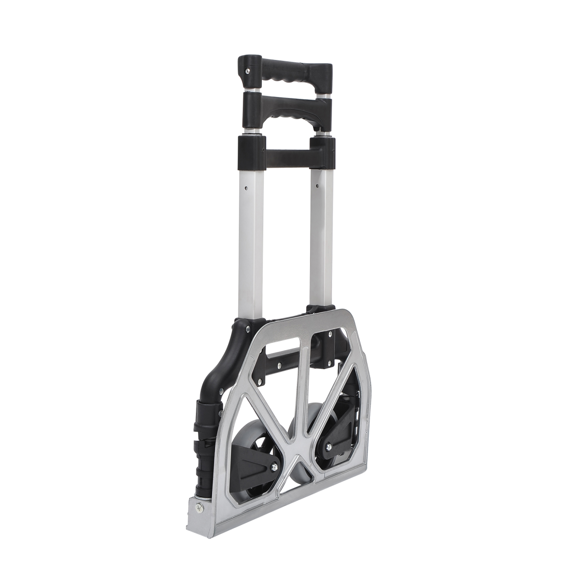cortex-london-westminster-folding-hand-truck-silver-aluminium-alloy-plastic
