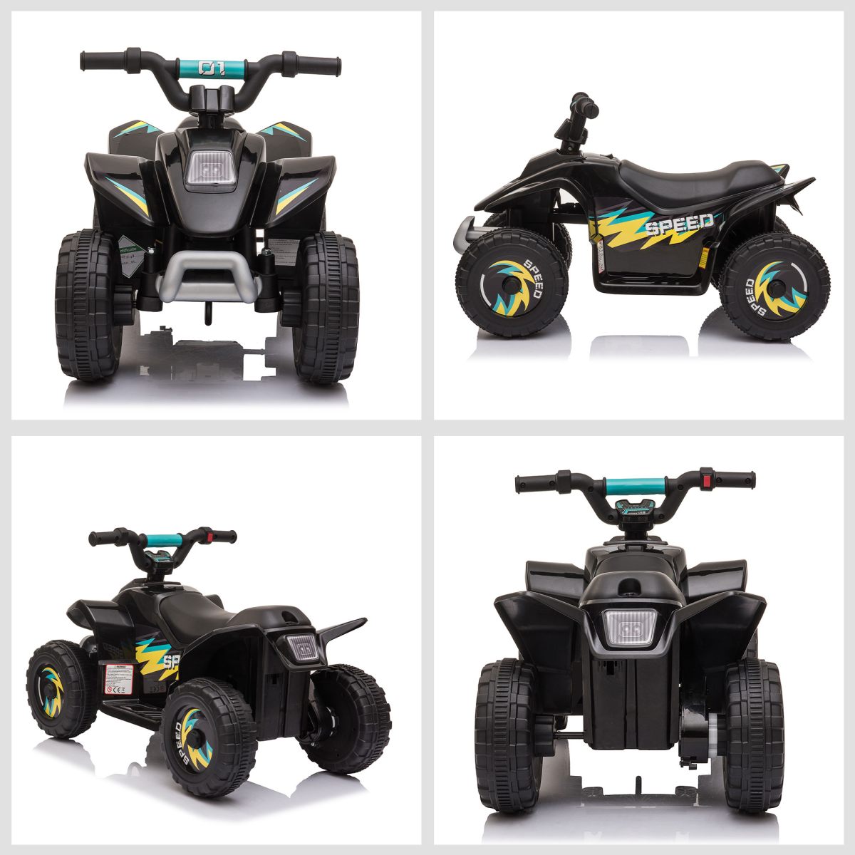 cortex-london-windsor-6v-kids-electric-ride-on-car-black