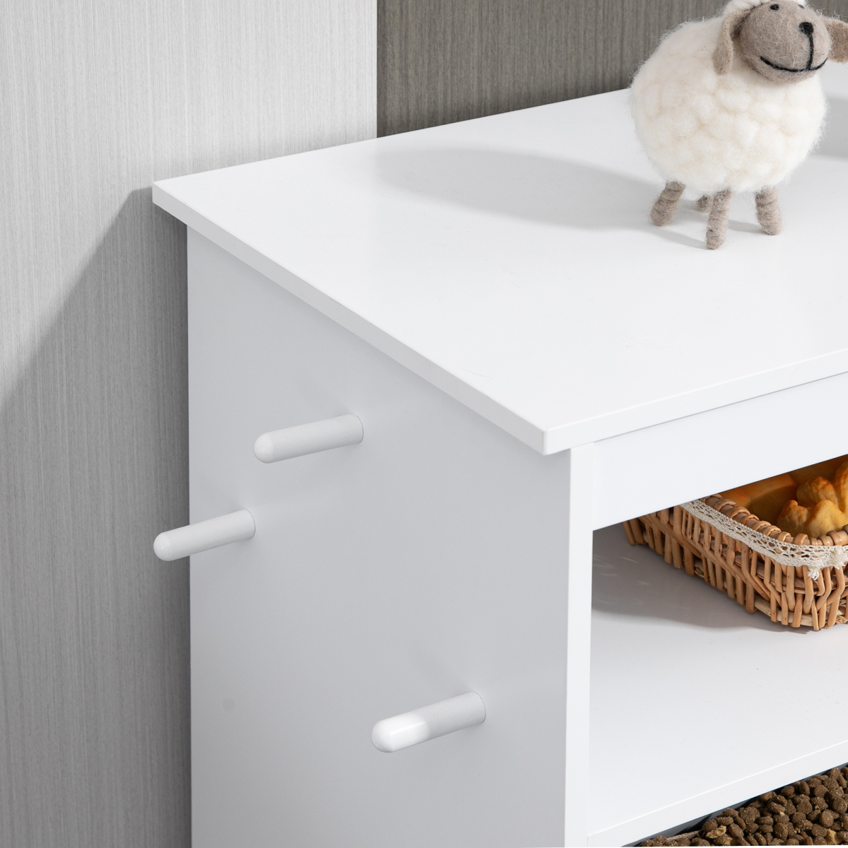 cortex-london-windsor-dog-cat-feeder-station-white-mdf-two-removable-bowls