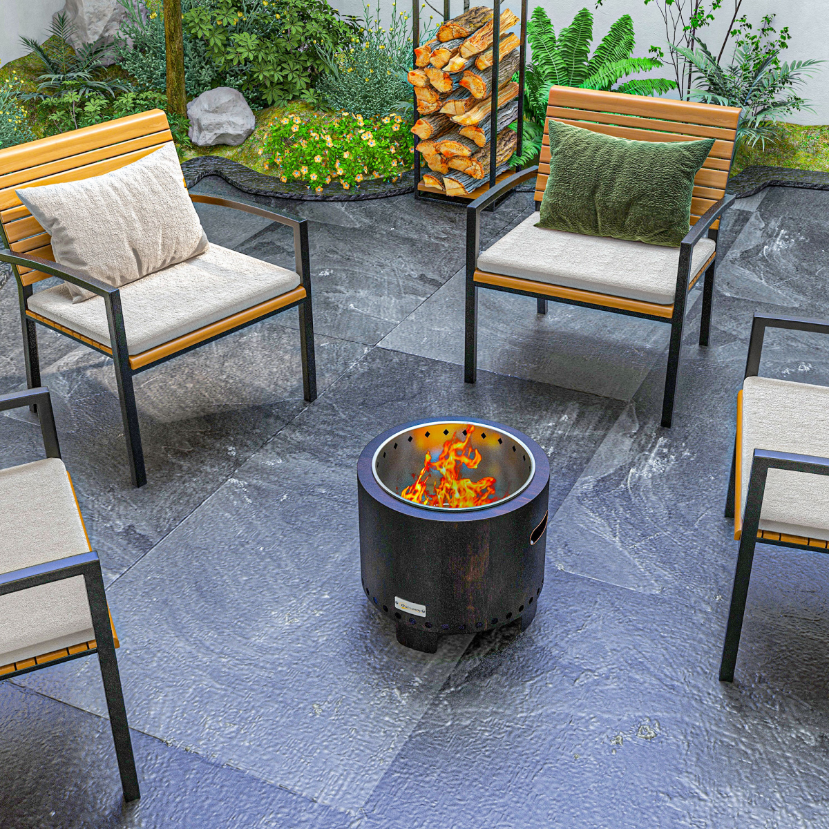cortex-london-windsor-smokeless-wood-burning-fire-pit-45cm-black
