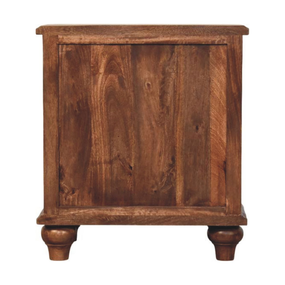 cortex-london-windsor-valencia-solid-mango-wood-three-drawer-brown-bedside