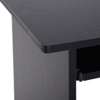 Computer Desk, 73.5H cm-Black
