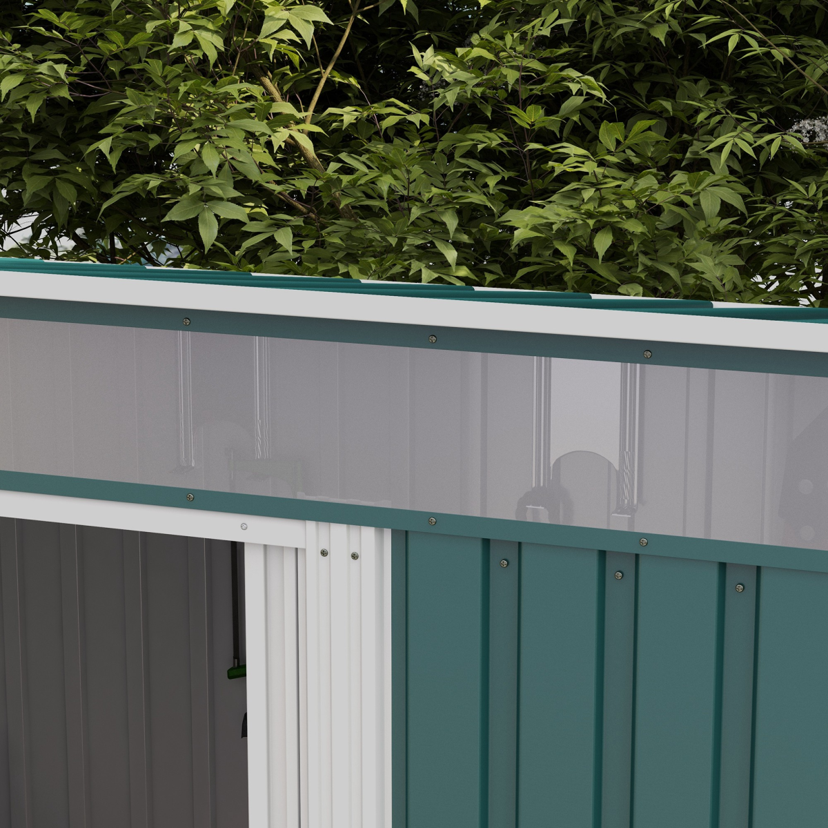 cortex-london-windsor-green-metal-garden-tool-shed-lockable